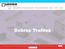 Tablet Screenshot of leviko.pl